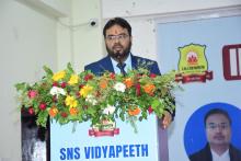 Chief Guest Addressing the Gathering